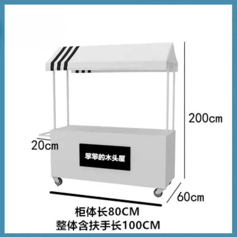 

Wrought iron outdoor dining car stalls, trolley floats, display racks, night market snacks, mobile stalls, carts, stalls, promot