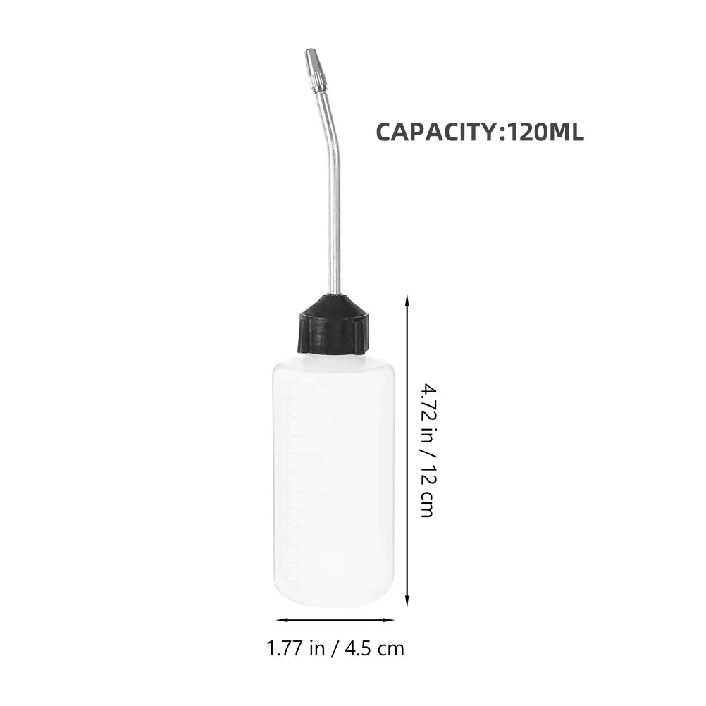 3Pcs Sewing Machine Oiler Bottle Iron Spout Cap Empty Oil Container Precision Application Smooth Operation Long Term Durability view 4