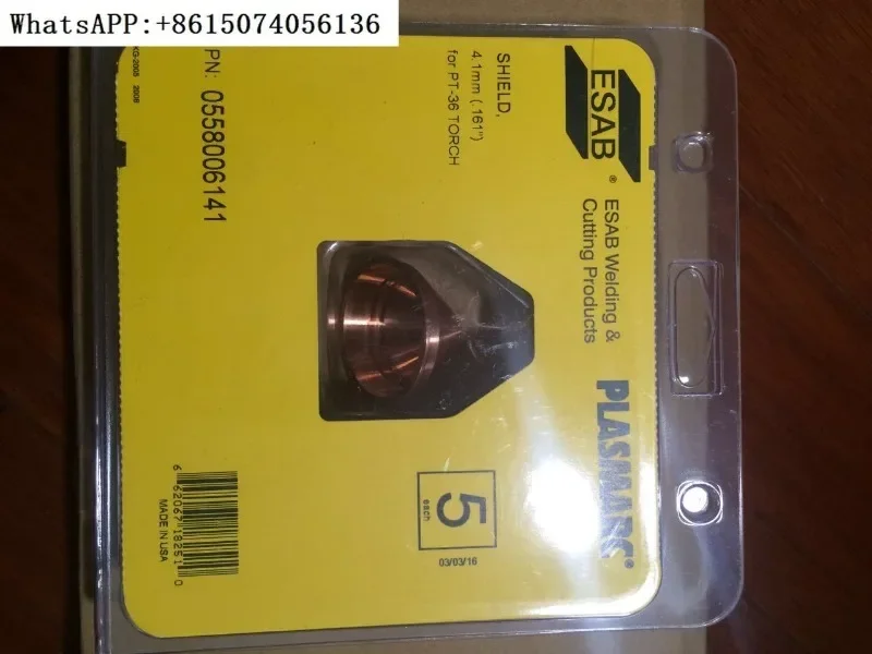 Máquina cortadora de plasma Issa ESAB cubierta protectora original de plasma ESAB 0558006141