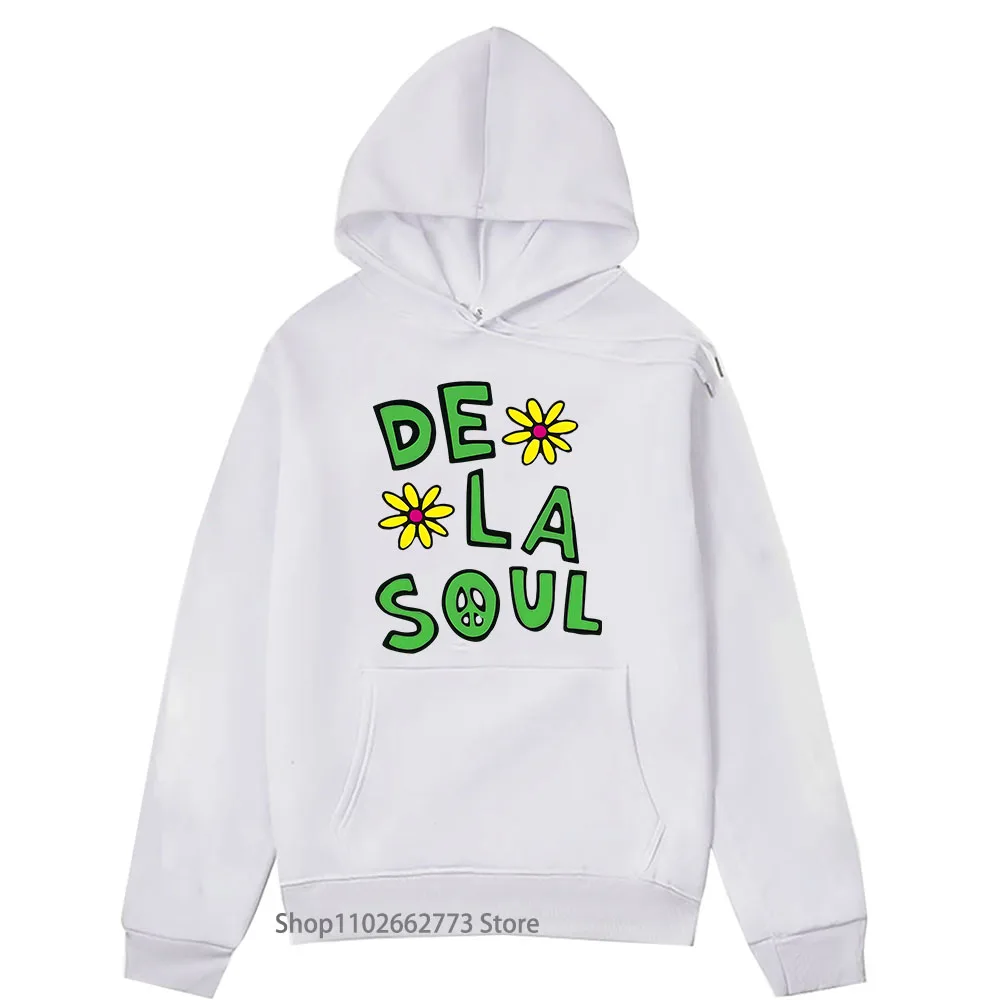 Beautiful Dela Hoodies  Anime De La Soul Sweatshirt Long Sleeve Autumn Winter Clothes Men/women Cute Manga Pullover Hight Street