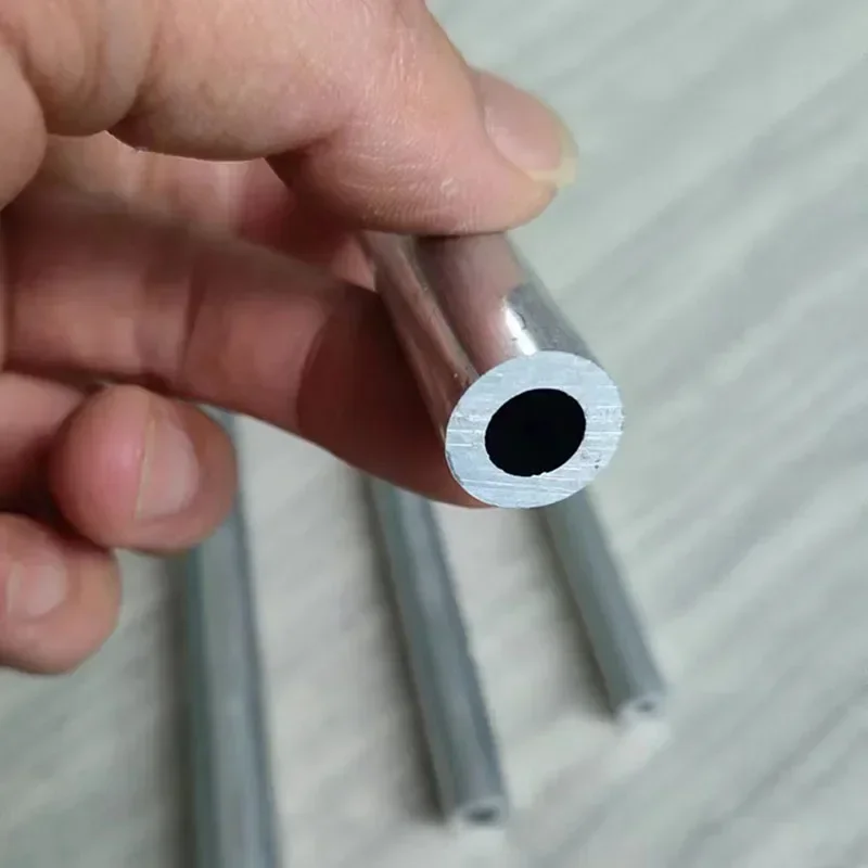 Aluminium Pipe 3mm Thickness 8-50mm OD Straight Round 240mm 490mm Long 6061 Aluminum Alloy Tube e