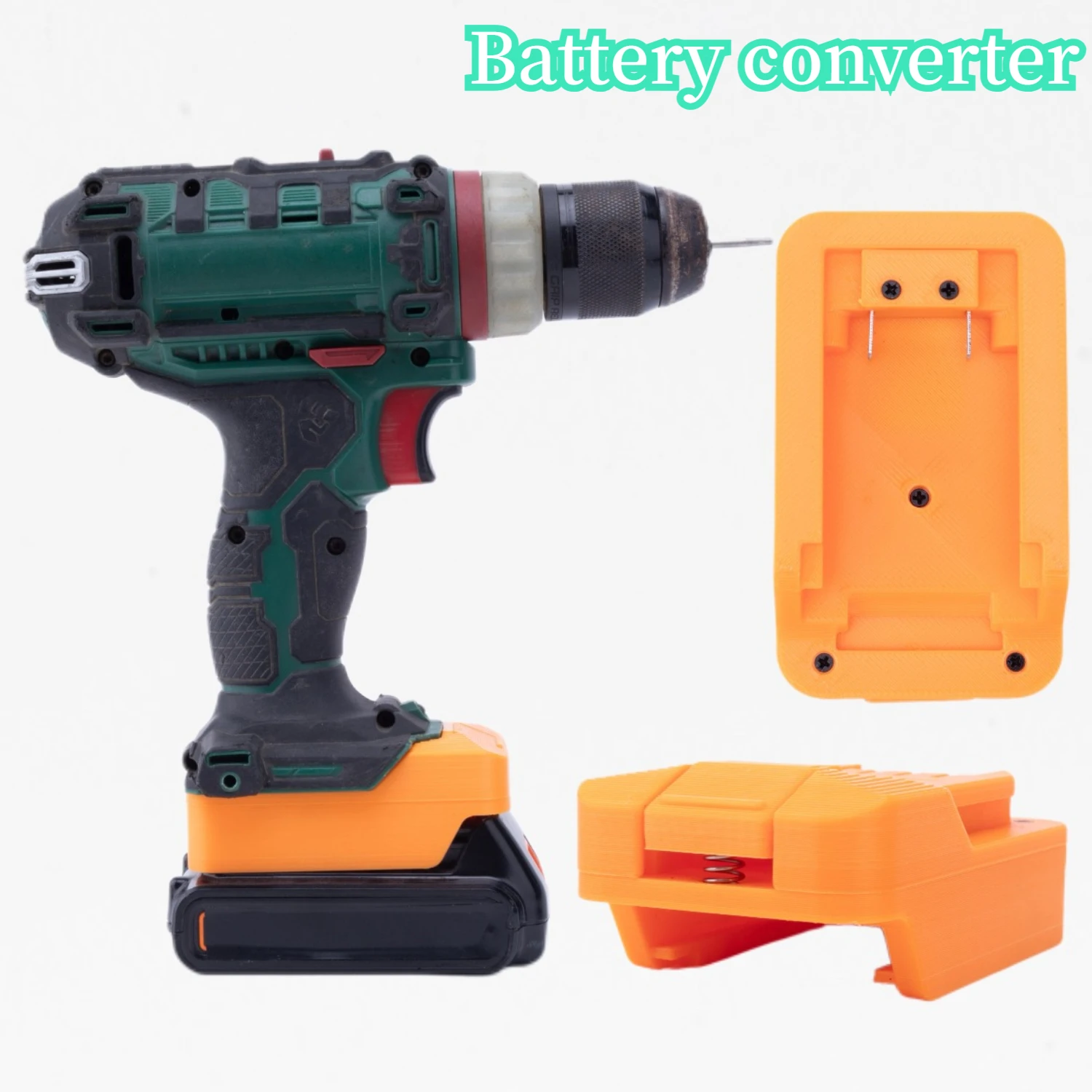 

Адаптер-конвертер для литиевых аккумуляторов Black & Decker 20V в литиевые аккумуляторы PARKSIDE X20V (без аккумулятора)