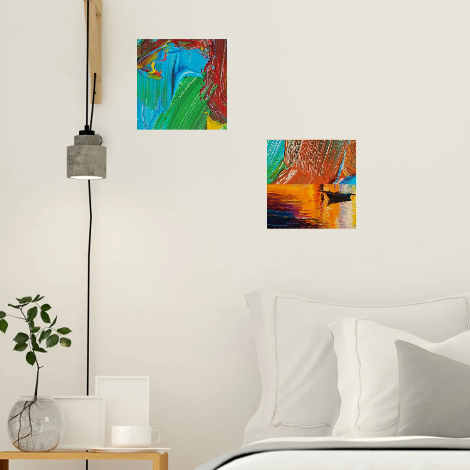 

5Pcs Wooden Photo Frames DIY Unfinished Wood Painting Frame Kids Clay Picture Holders Creative Educational Gift for Family