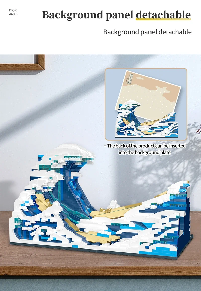 3D Puzzle Building Blocks High Difficulty Toy Brain Teaser  Creative DIY Kit-Educational Art Toy Gift for Kids - view 4