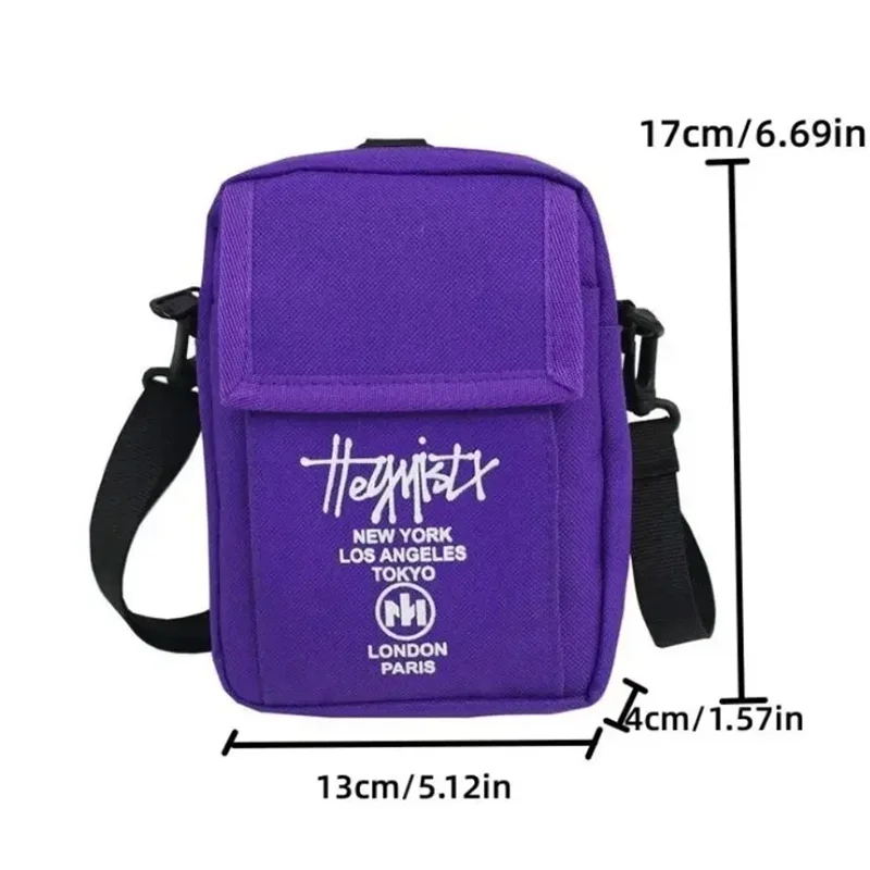 Kleine Street-Hip-Hop-Umhängetasche, Handytasche für Teenager, japanische Zeitschriftentasche, klassische Tasche – Detail 1