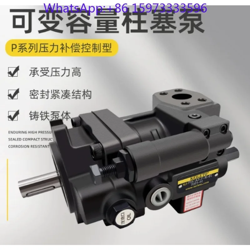 Piston Pump P16‑A2‑F‑R‑01 P22‑A3‑F‑R‑01 for Hydraulic Power System Industrial Pressure Oil Circuit Driving Operating Tasks