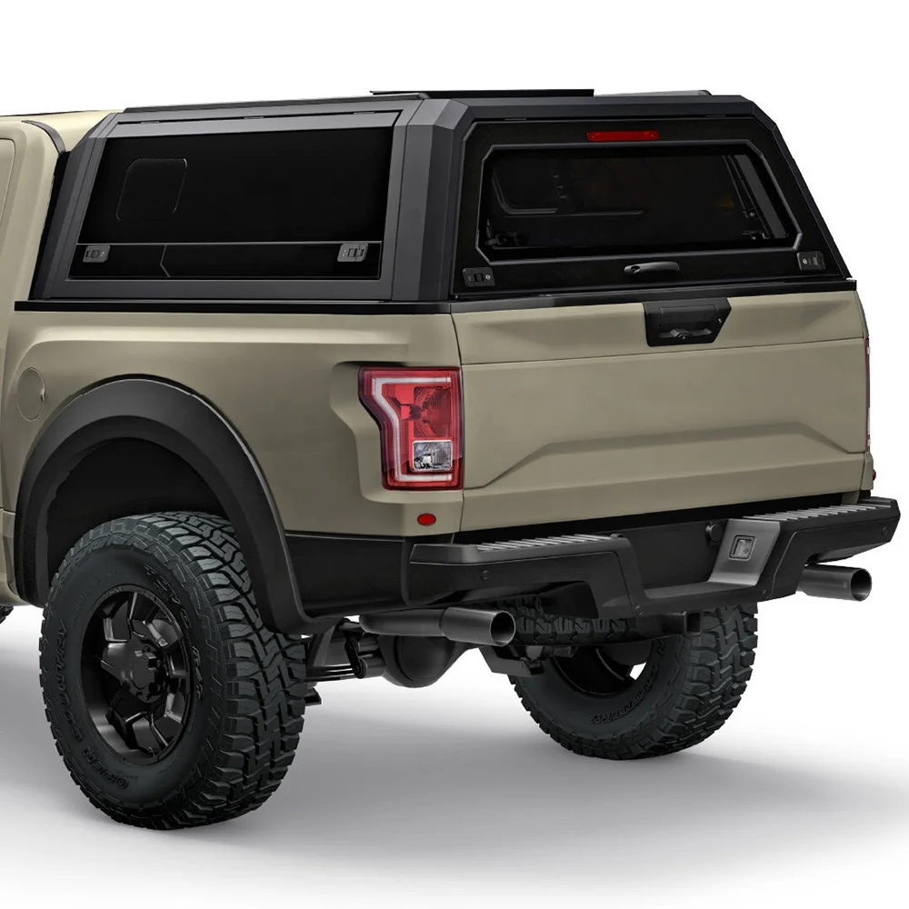 

Auto accessories large 4x4 multifunctional aluminum truck canopy topper camper pickup for Dodge Ford Chevy GMC Sierra Canyon