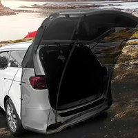 Car Tailgate Mosquito Net for SUV MPV Car Camping Screen Mesh Camping Tent Car Camping Mosquito Net Breathable Mesh Car Covers