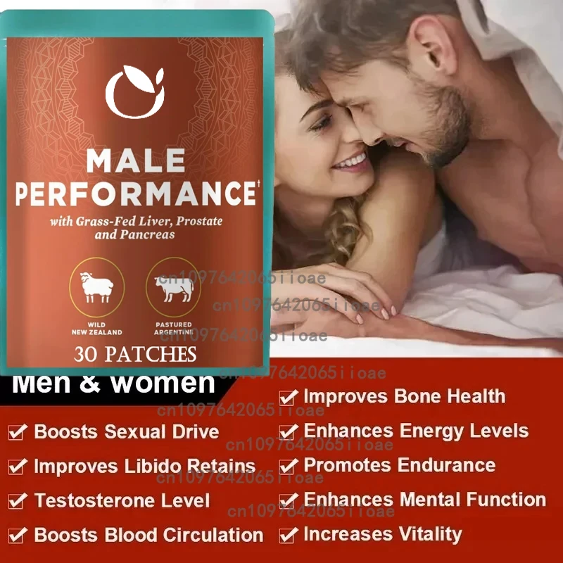 30 Patch Performa Pria - Patch Pembesar Pria - Penguat Potensi Tinggi