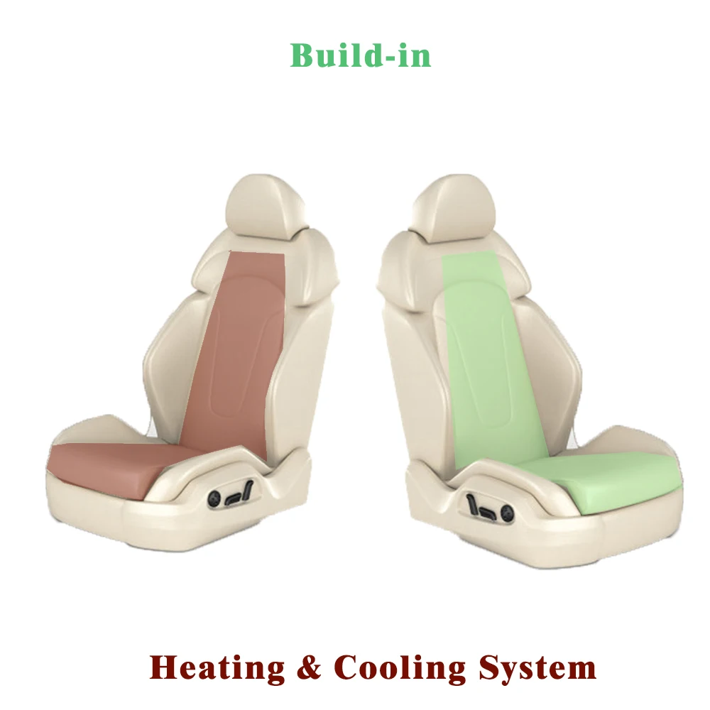 12-Volt Heated And Cooled 2 In 1 Seat Cushion For Cold Winter And Summer Use