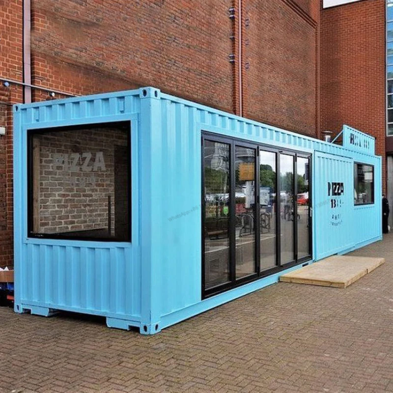 Restaurant Outdoor Fast Food Booth Container Restaurant Mobile Container Store