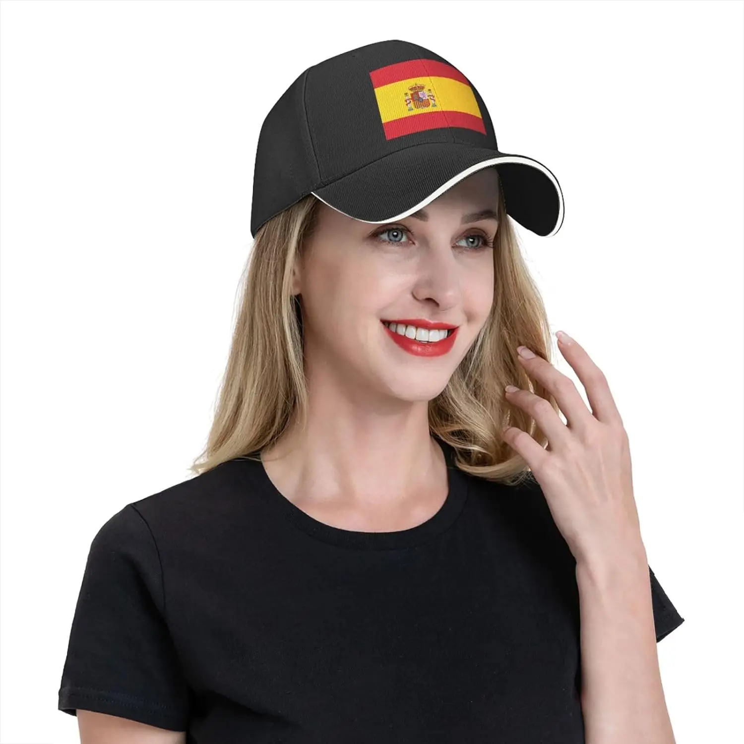 Spain (Spanish) Flag Snapback Cap Funny Casquette Adjustable Baseballcaps Men Sports Cap