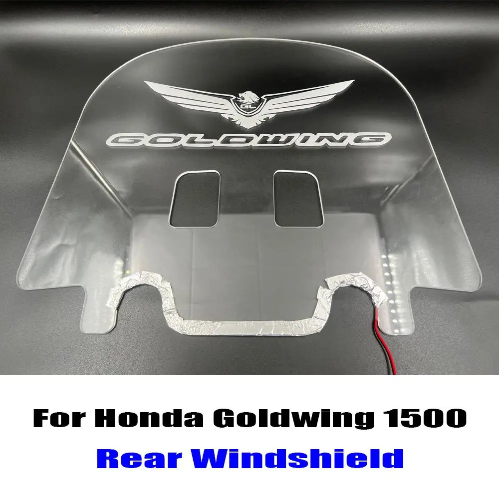 Goldwing1500 Accessori Parabrezza moto per Honda Goldwing 1500 GL1500 Gold Wing 1500 Deflettore posteriore Spoiler posteriore