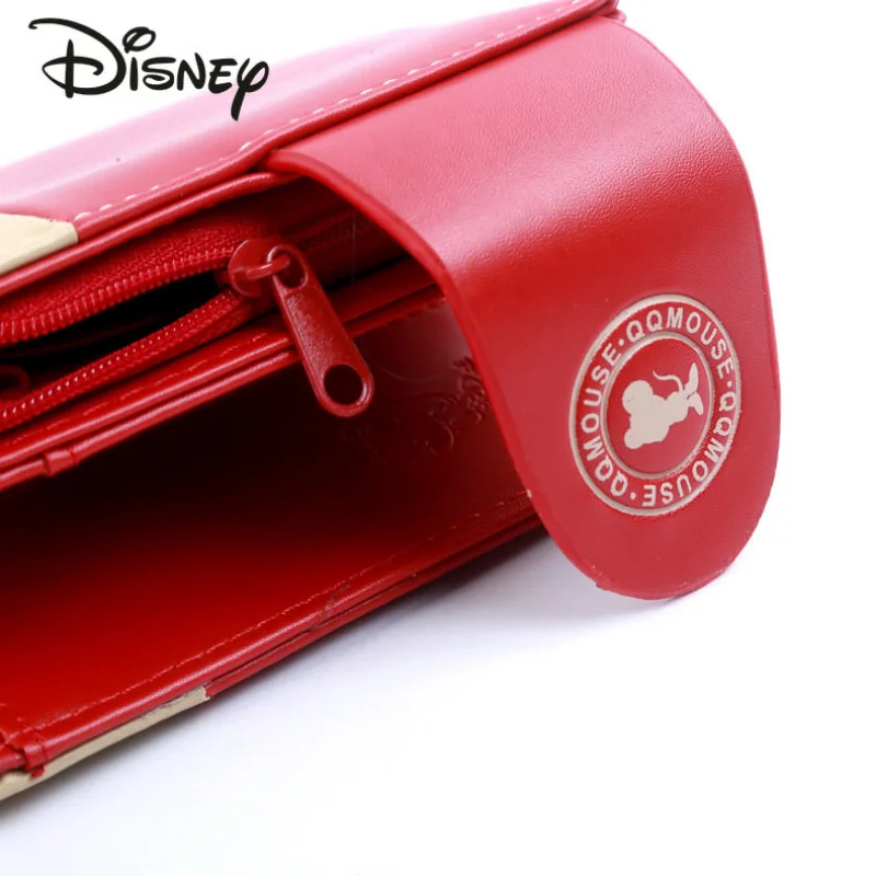 Disney Mickey New Women's Wallet Fashion High Quality Multi Card Student Zero Wallet Cartoon Simple Versatile Short Men's Wallet