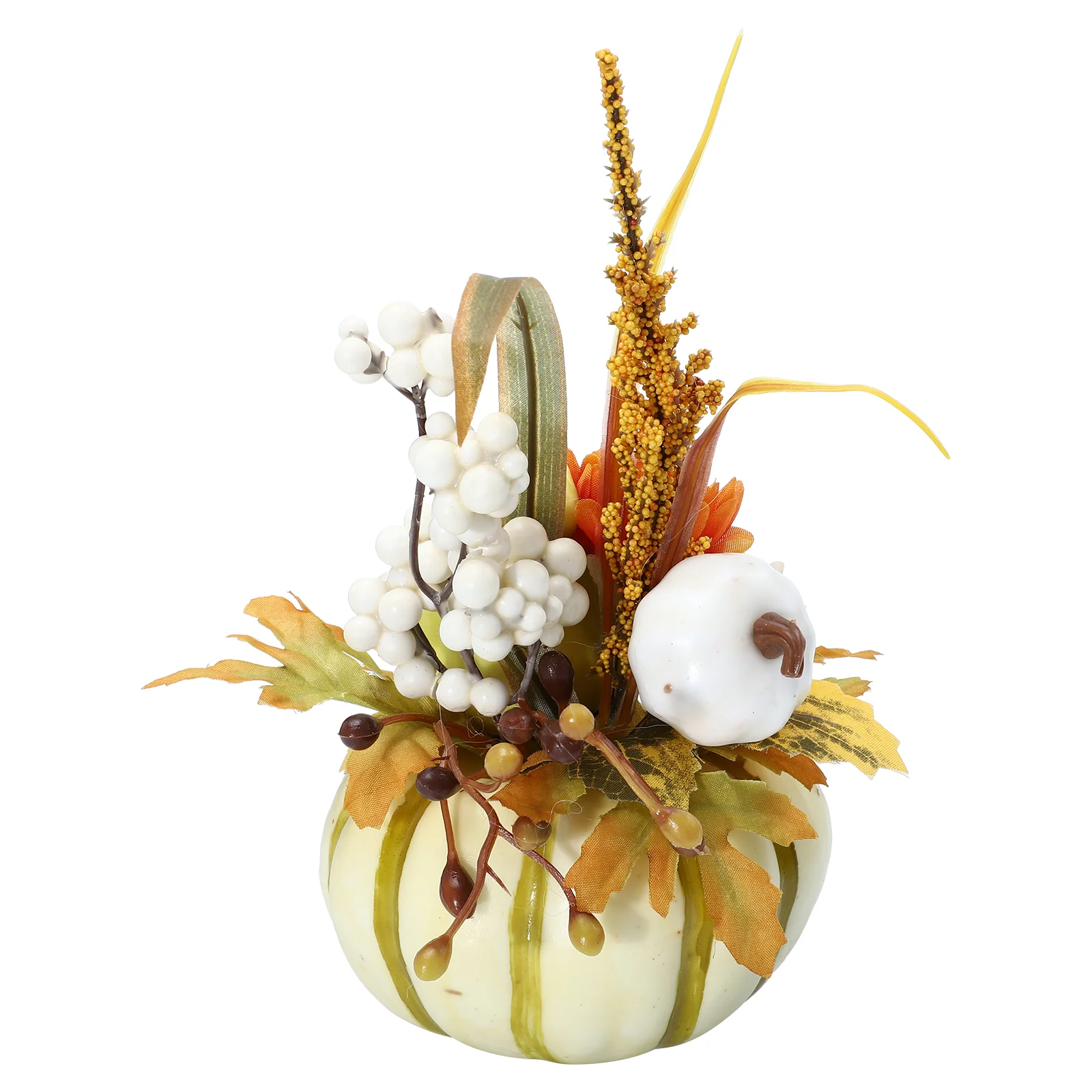 

Pumpkin Ornaments DIY Color Fall Decor Halloween Decorations Cute Thanksgiving for Table Pumpkins Decorative Succulent Plants