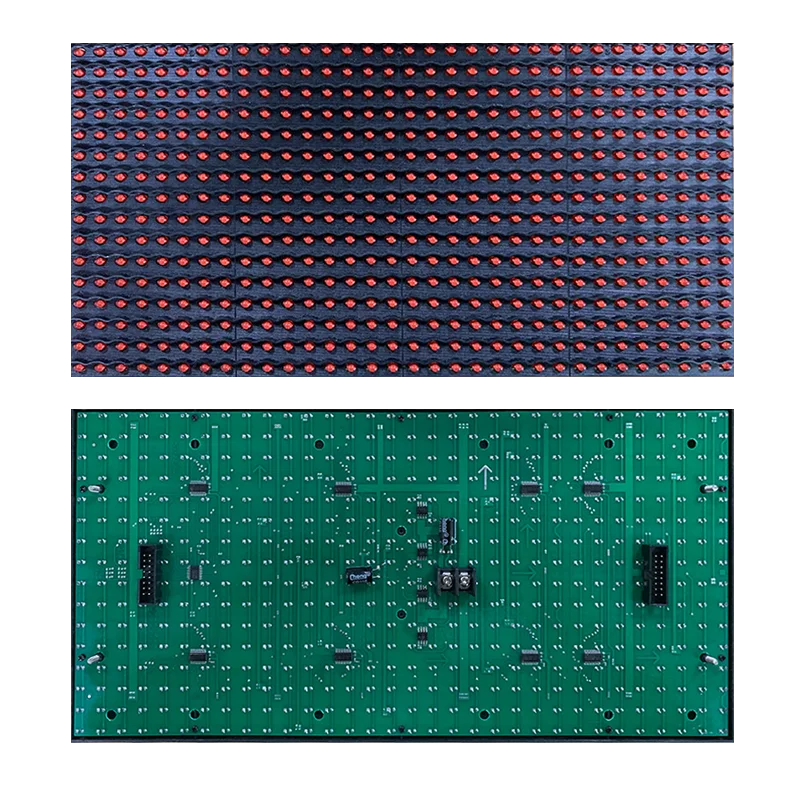 P10 Outdoor Red Green Yellow White Blue V706 unit board LED display panel module screen matrix aliexpress online shop 320*160mm