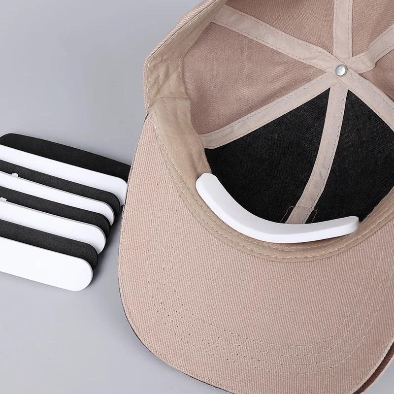 10Pcs Disposable Hat Anti Sweat Pads Invisible Anti-dirty Sweat Baseball Cap Absorbing Sweat Stickers Strip Cap Stick Liner Pads