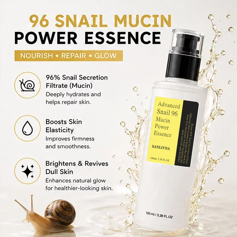 Snail Mucin Essence - SANLIVNA Snail 96 Mucin Power Essence