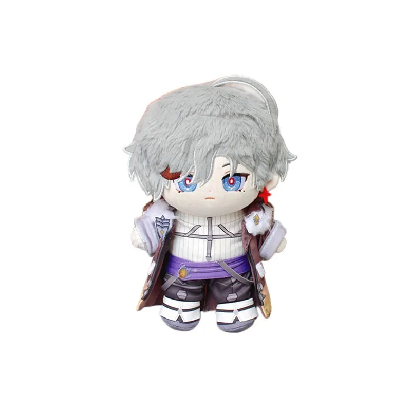 20cm Anime Game Genshin Impact Illuga Kawaii Cosplay Soft Cotton Doll With Clothes Set Cartoon DIY Change Suit Toy Figures Gifts