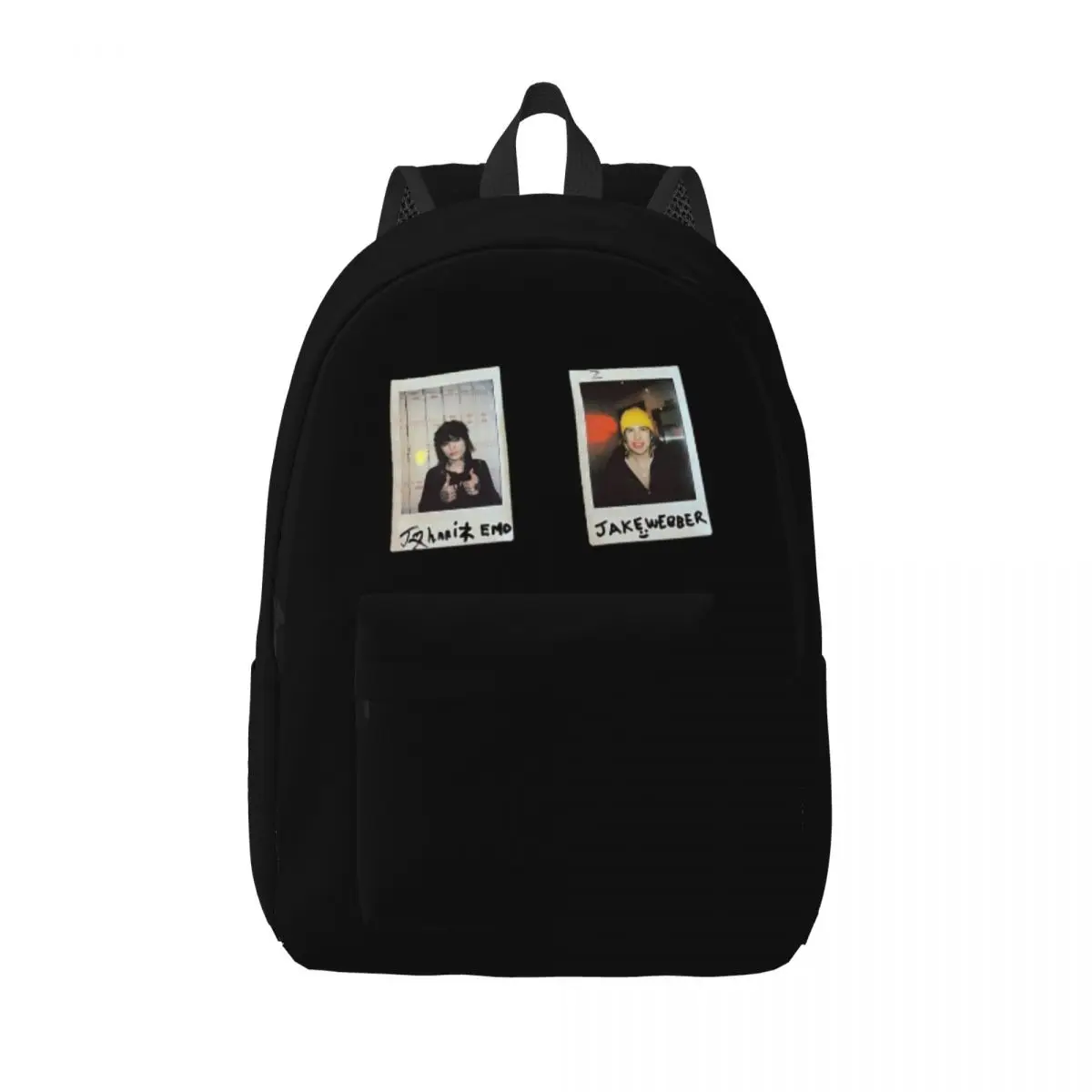 Jake Webber-Mochila casual Johnnie Guilbert para homens e mulheres, bolsa de lona para computador portátil, mochila para estudantes