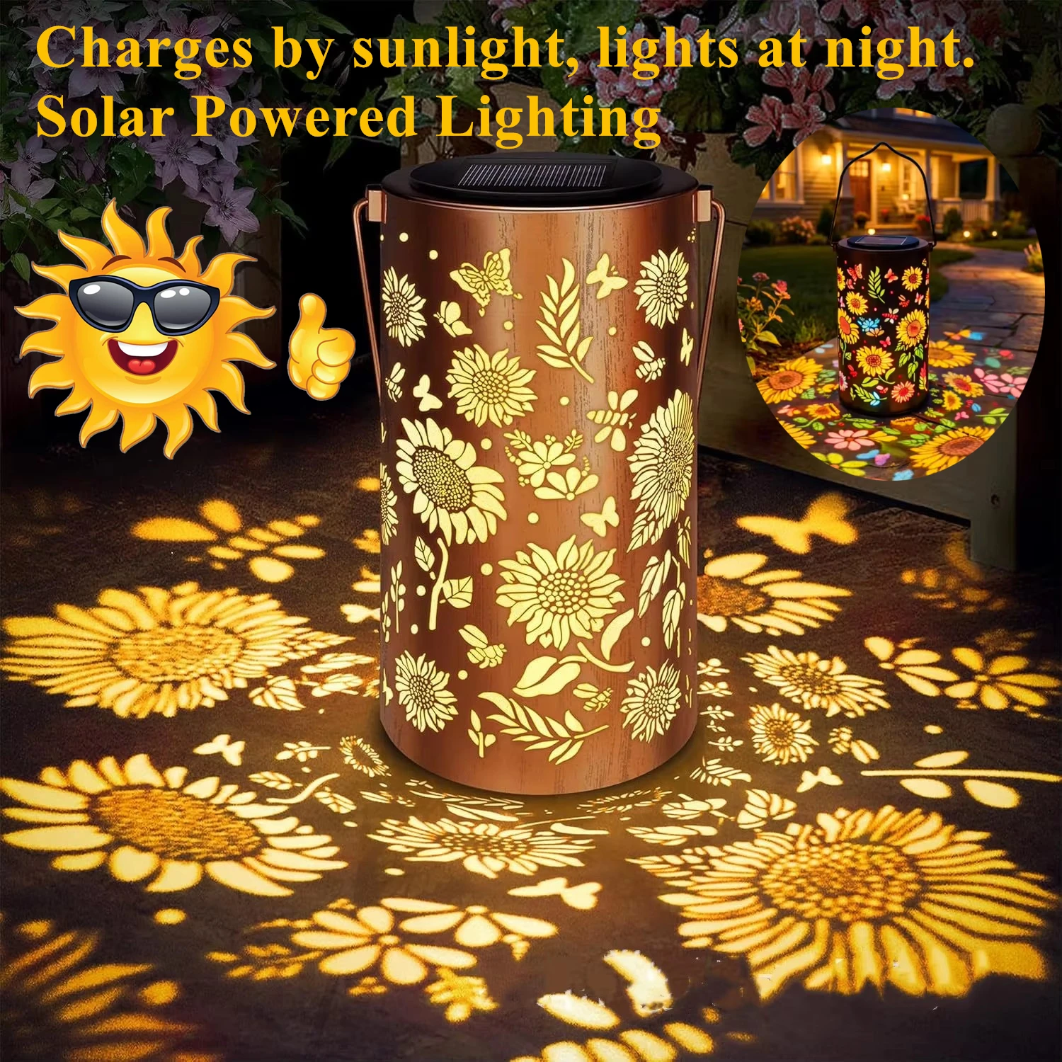 

Подарки на день рождения для женщин, мам, бабушек: солнечные фонари в форме подсолнухов, уличные водонепроницаемые, подвесные солнечные светильники для двора, патио, веранды.