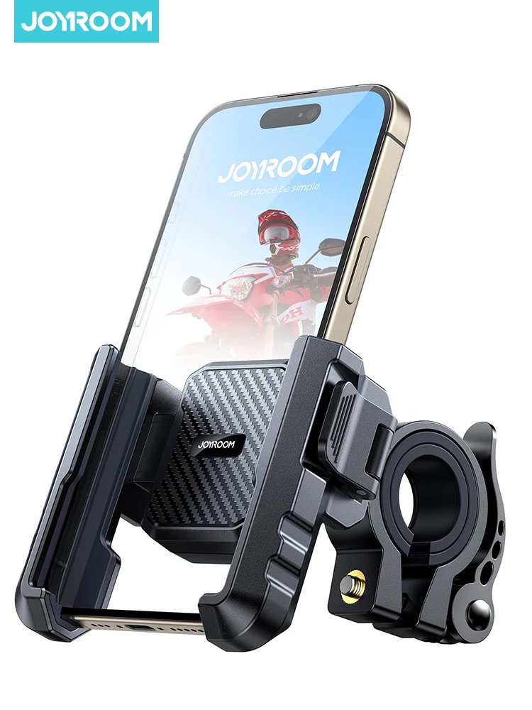AliExpress Joyroom Bicycle Phone Holder Motorcycle Phone Mount 360° Rotation For Electric Scooter Mountain Dirt Bike For 4.7-7.0” Phones