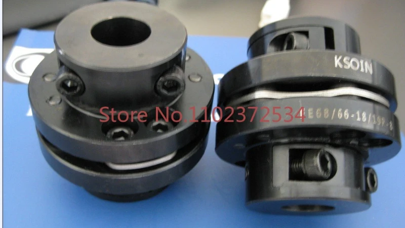 

Coupling High Torque High Rigid Flange Type 45 # Steel Elastic Diaphragm Coupling D68 L56 Clamping Type