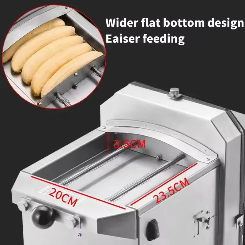 Stainless Steel Electric Fruit Vegetable Cutter Multifunctional Slicer for Banana Chips
