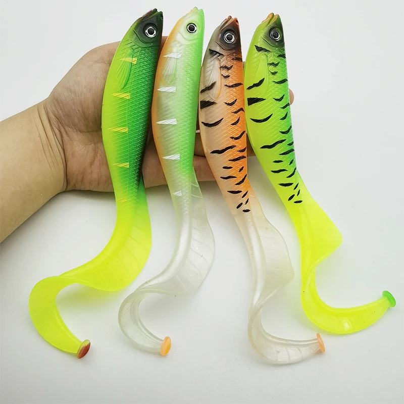 1 Pc Fishing Lures Soft Bait 18.2cm/7.17in/64g Artificial Bait Lure Fishing Gear
