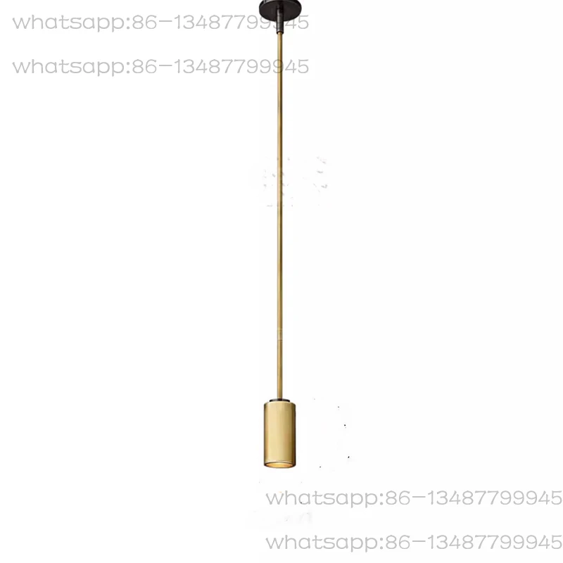 

Modern Simple Hotel Lobby Corridor Aisle Long Pole Hanging Wall Lamp Project Custom Background Wall Courtyard Pillar Wall Lamp