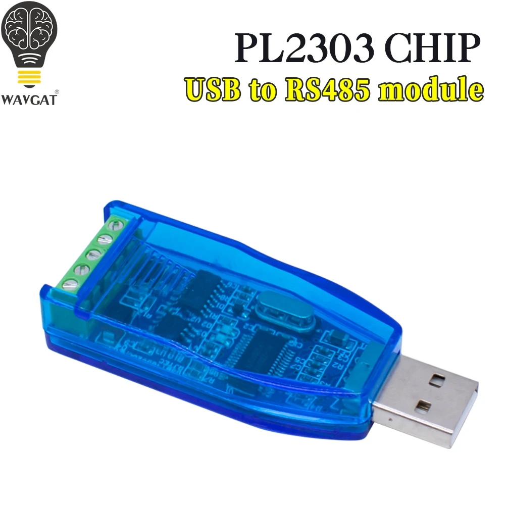 USB to RS485 communication electronic module PL2303 bidirectional half-duplex converter to serial cable TVS protection