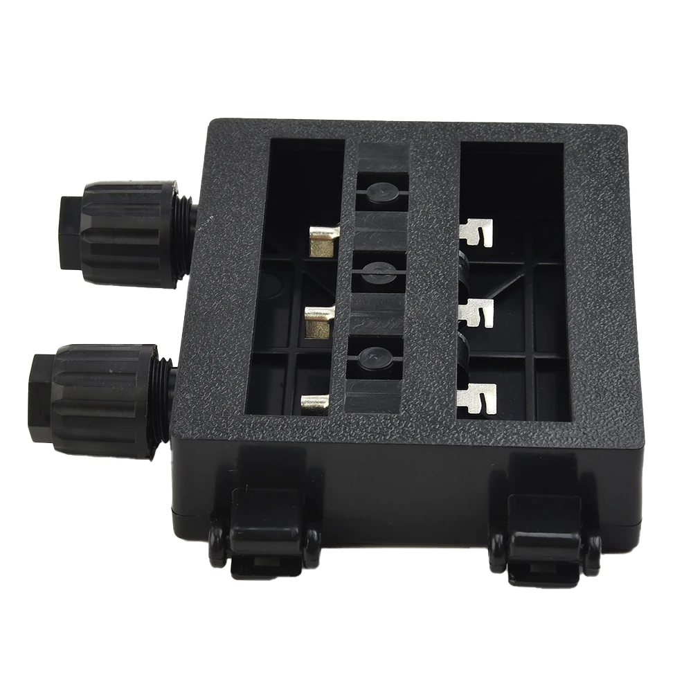 1PC Cable Connector Kit 50W-120W Electrical Testing TOOL Junction Box 50W-120W 6A For Junction Box Panel Black