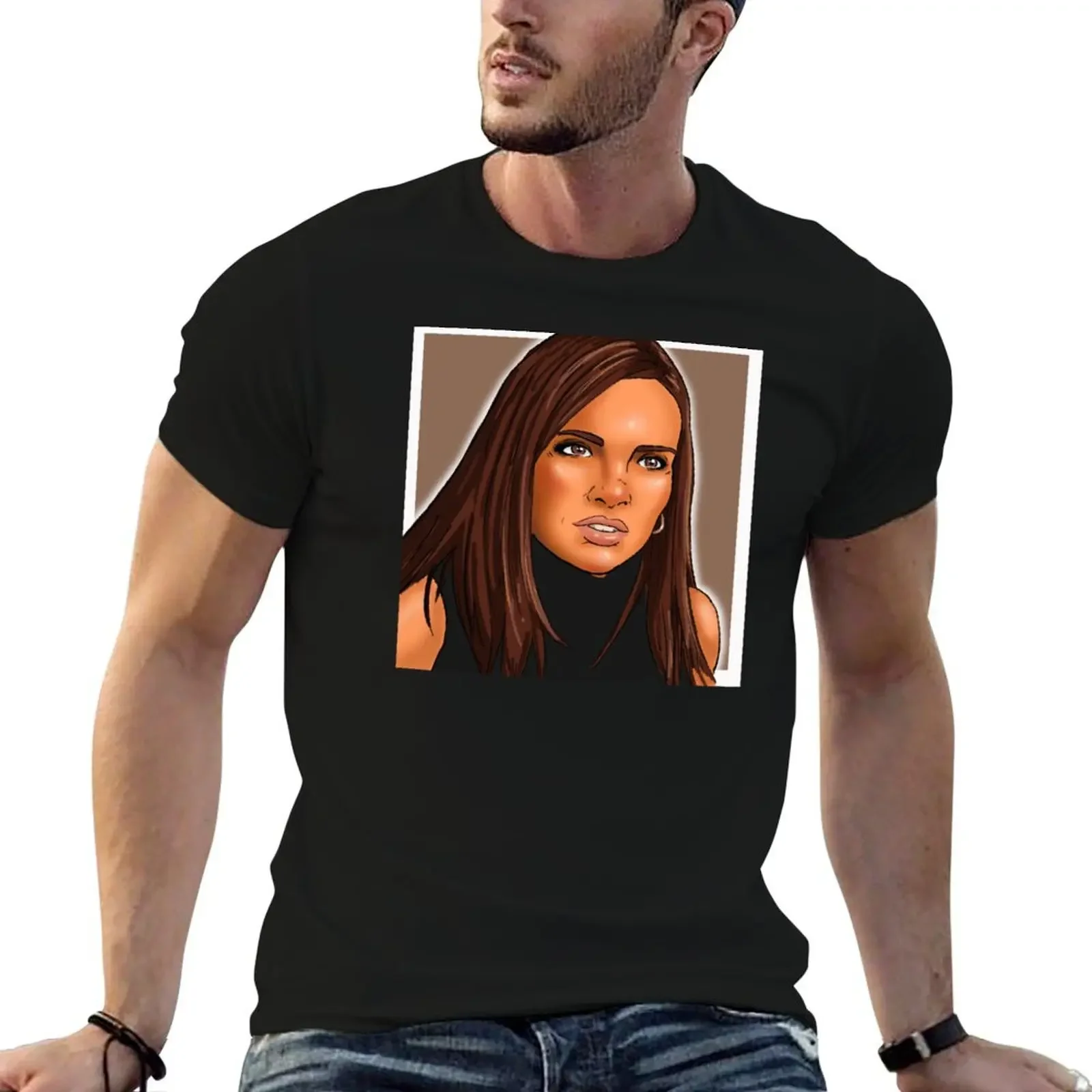 

Celebrating the icons - Nadine Coyle from Girls Aloud T-Shirt oversizeds anime stuff shirts graphic tee men