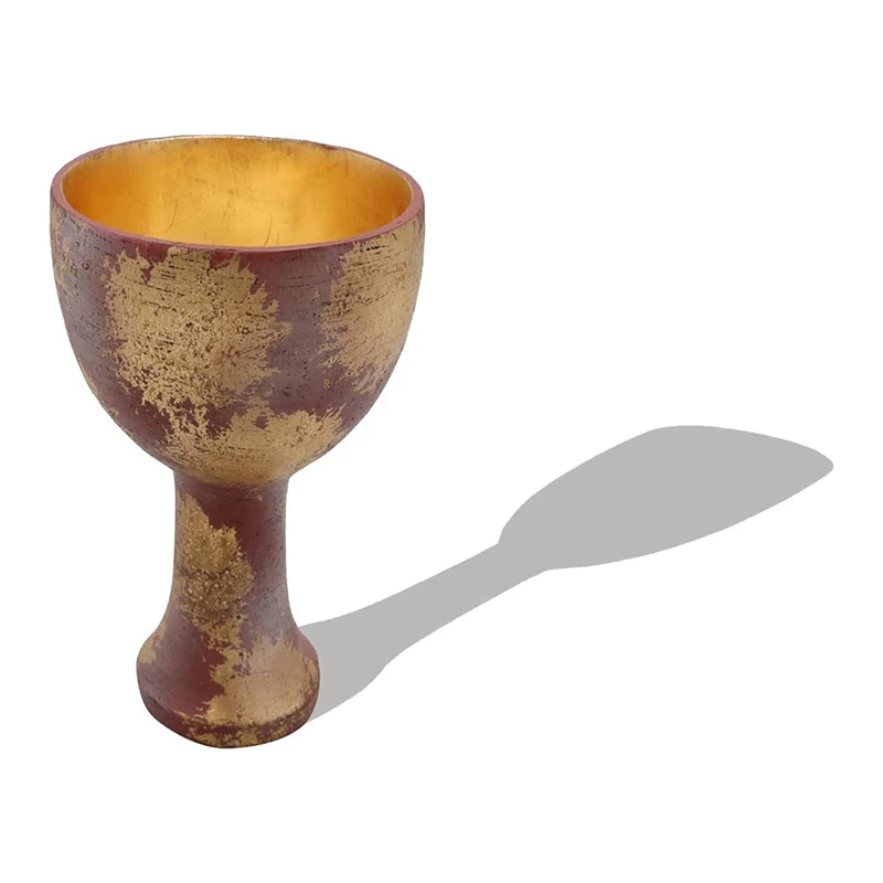 Indiana Holy Grail Jones Cup Crafts 1:1 Resin Replica Halloween Cosplay Prop Retro Trophy Holy Grail