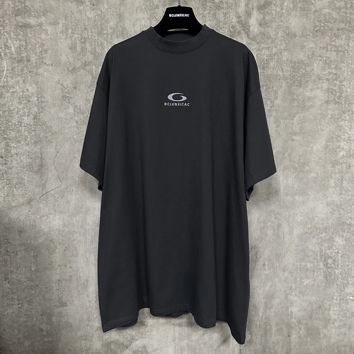

Футболка BCLENEICAC из чистого хлопка с вышитыми буквами, круглым вырезом, свободного кроя, повседневная, для молодежи, на каждый день