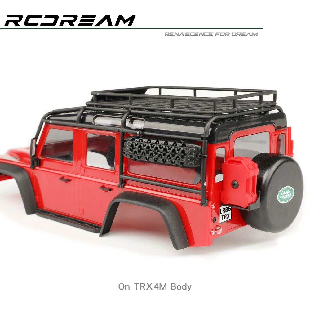 RCDream 1/18 1/24 1/12 Sand Ladder Recovery Board recuperare rampe Sand Board piastre antiscivolo per TRX4M SCX24 parti opzionali di aggiornamento