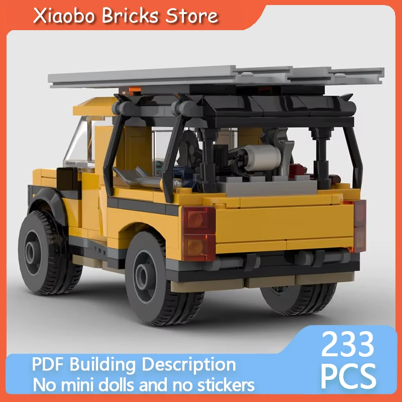City Engineering Car Model DIY MOC Building Bricks Construction Service Truck Modular Technology Holiday Assemble Toys Suit
