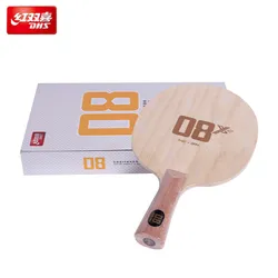 Raqueta de tenis de mesa DHS 08X Original, pala de palo de Ping Pong, cabeza grande, ataque de Chop defensivo, DHS 08 X 08-X