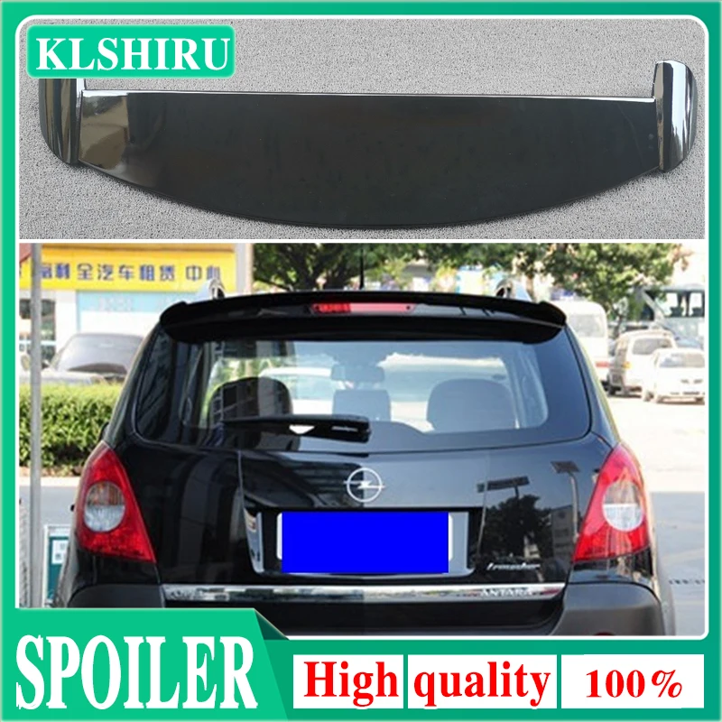 Per Antara Spoiler 2006-2013 Opel Antara Spoiler ABS materiale plastico auto ala posteriore colore Spoiler posteriore