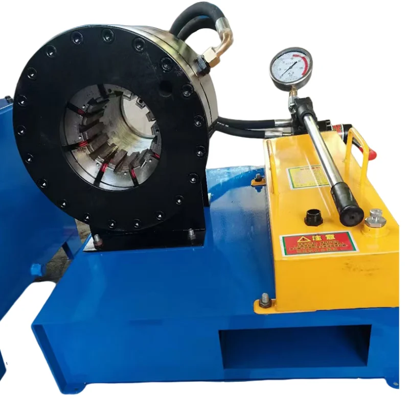 عملية يدوية يدوية 1/4-2 بوصة 4sh 51 مم ماكينة تجعيد الخراطيم #6