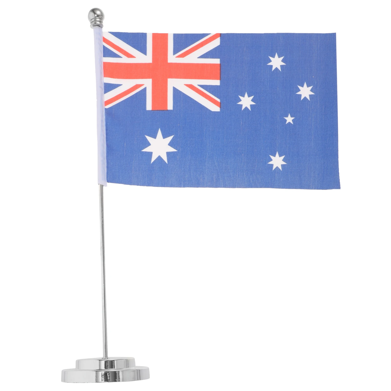 

Australian Flag Table nament Compact Desk Decor Polyester Iron Mini Flags For Office Patriotic Events Gifts