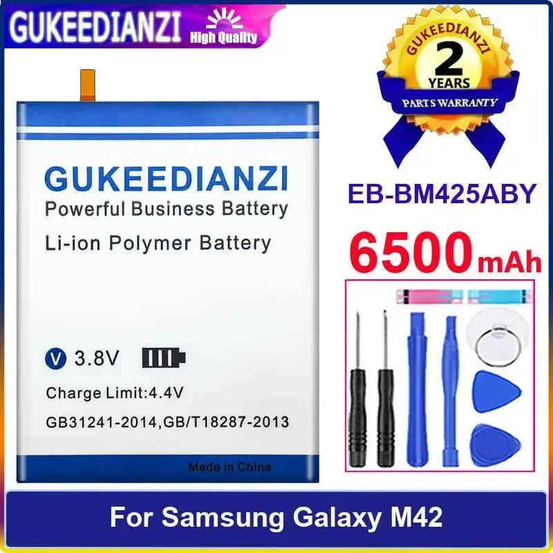 

6500 мАч EB-BM425ABY Сейф для аккумулятора мобильного телефона Samsung Galaxy M42
