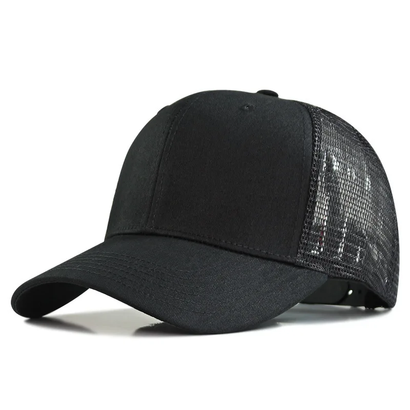 54-69cm Big Head Man Women Large Mesh Baseball Hats Male Outdoors Plus Size Sport Sun Visor Caps Snapback