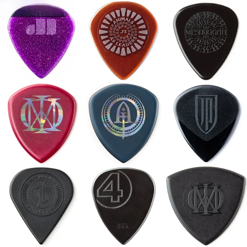 Púa de Guitarra Dunlop John Petrucci Jazz Jazz III 3 Speed para Guitarra Acústica, Eléctrica y Bajo, Accesorios de Guitarra d...