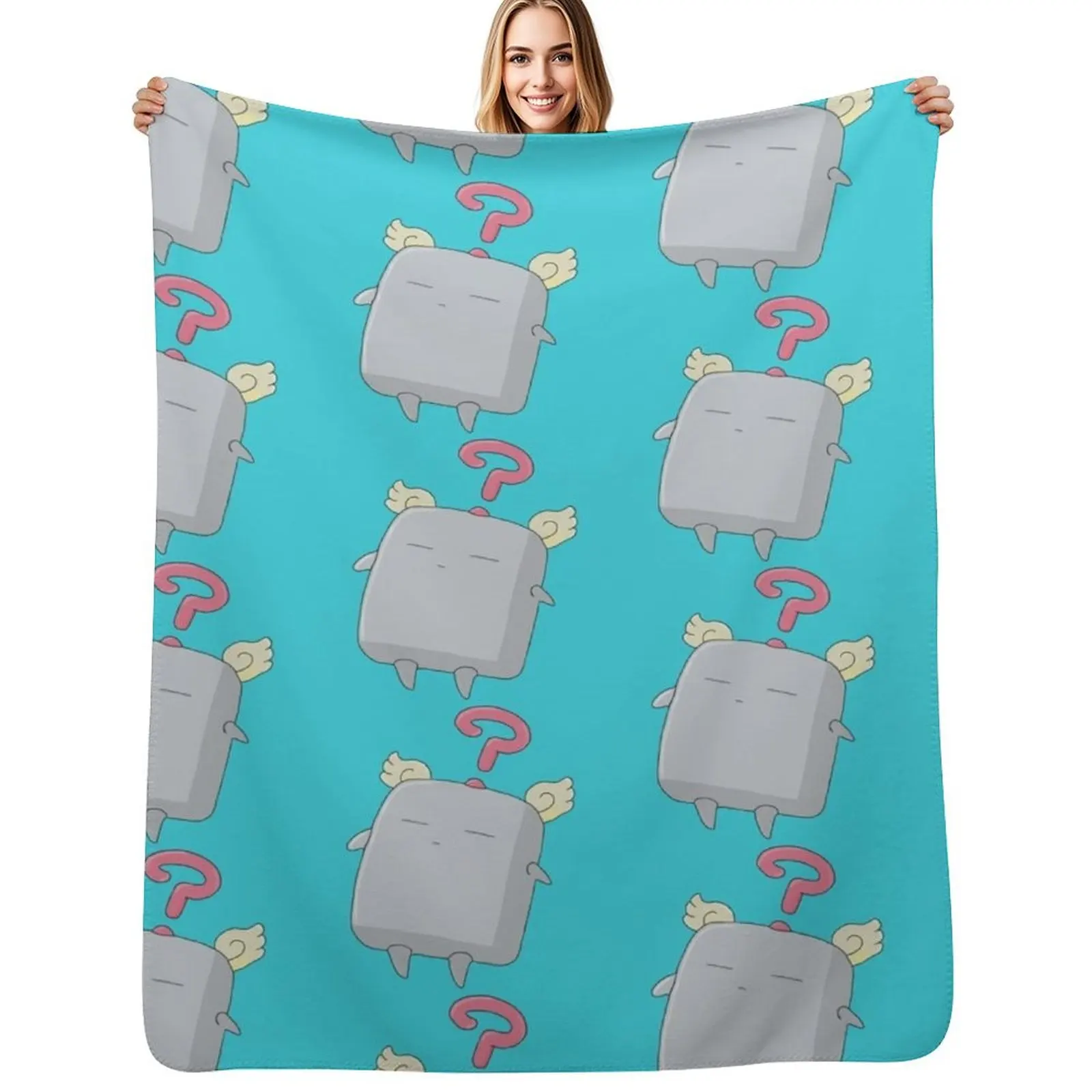 

Mokey Mokey! Throw Blanket Retros Flannel Fabric Bed covers Quilt Blankets