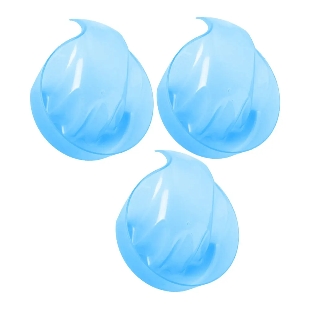 3개입 네일 아트 소크 볼 매니큐어 케어 네일 젤 리무버 트레이 폴리쉬 리무버 큐티클 영양 핸드 트리트먼트 도구