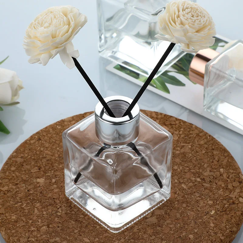 50ml Home Fragrance Diffuser Bottle Party Gifts Empty Glass Container Reed Diffuser Essential Oil Bottle Oil Diffusers Container