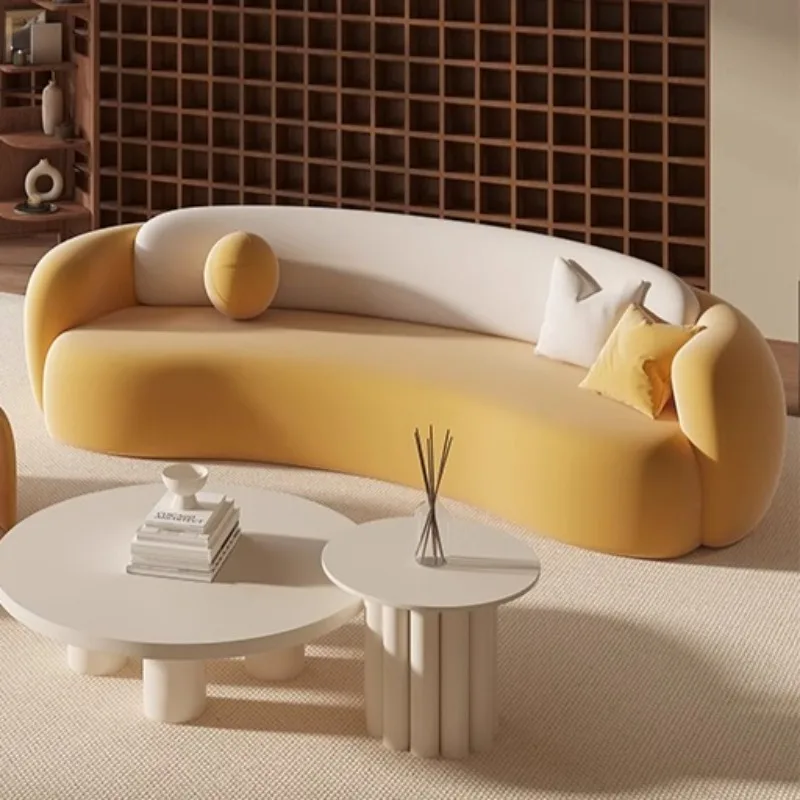 Divani da soggiorno classici minimalisti Cuscino doppio pavimento Comodo divano Elegante relax Woonkamer Banken Mobili per la casa