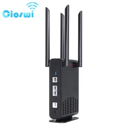 Cioswi-enrutador WIFI6 Z100AX-E, 1800Mbps, USB3.0, Openwrt DDR3, 256MB, Flash, 16MB, 3x1000Mbps, LAN, 802.11ax, Wifi 6, punto de acceso para 64 dispositivos