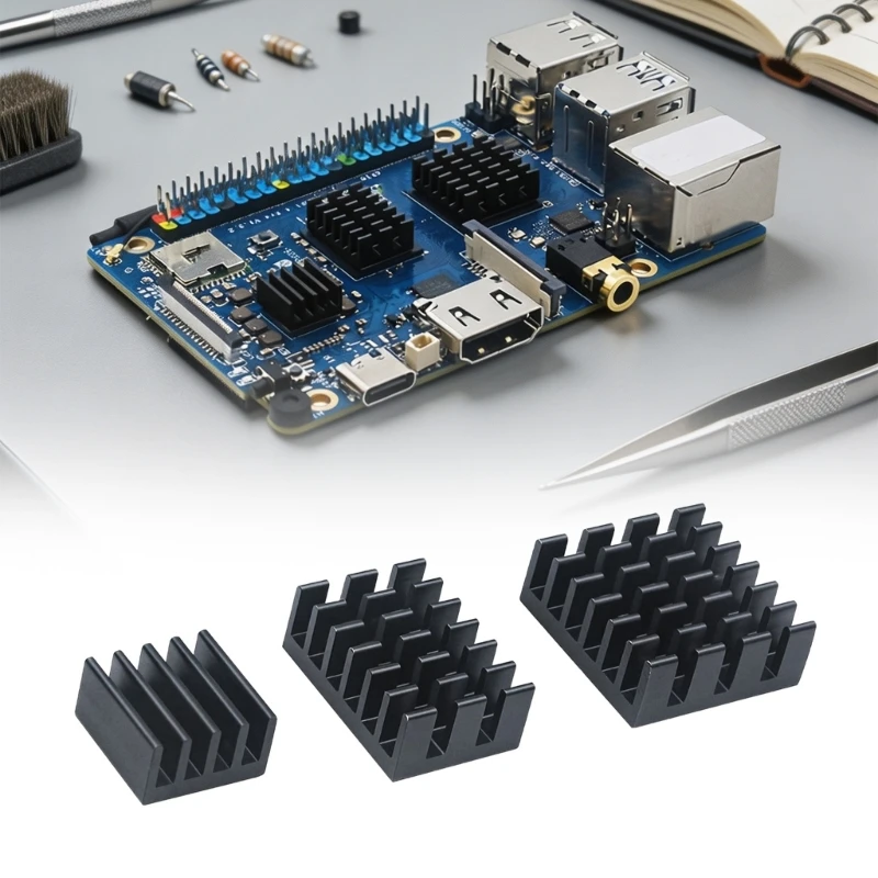 Cooling Heat Sink Aluminum Heatsink Cooling Radiator For 3B Development Board Passive Cooling Module Accessories